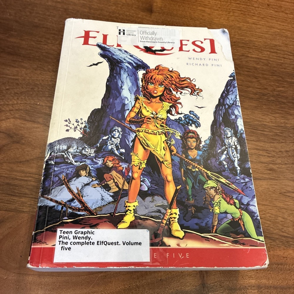 The Complete ElfQuest Volume Five TPB Dark Horse Wendy Pini‎ Library Ed